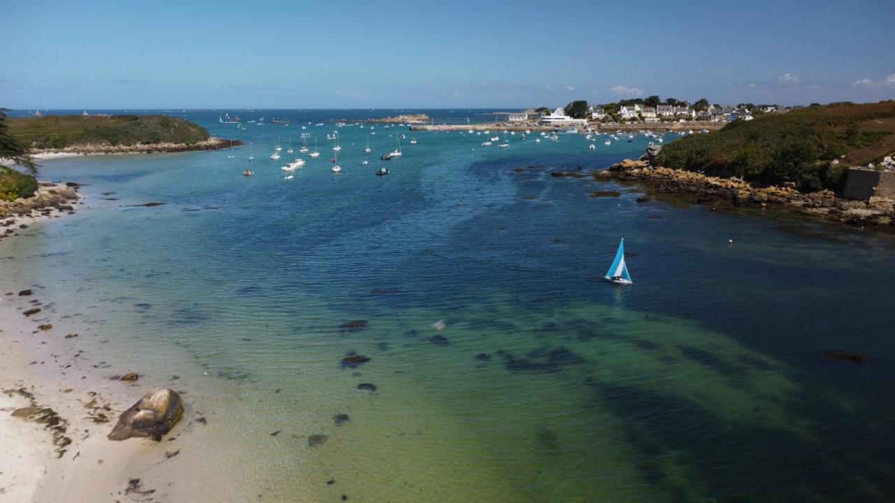 Maison Yukti - Magnifique Maison De Charme Proche Plage Lampaul-Ploudalmézeau Eksteriør bilde
